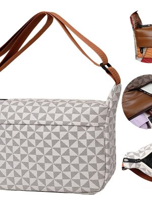 Designer Unisex PU Crossbody Bag for Travel